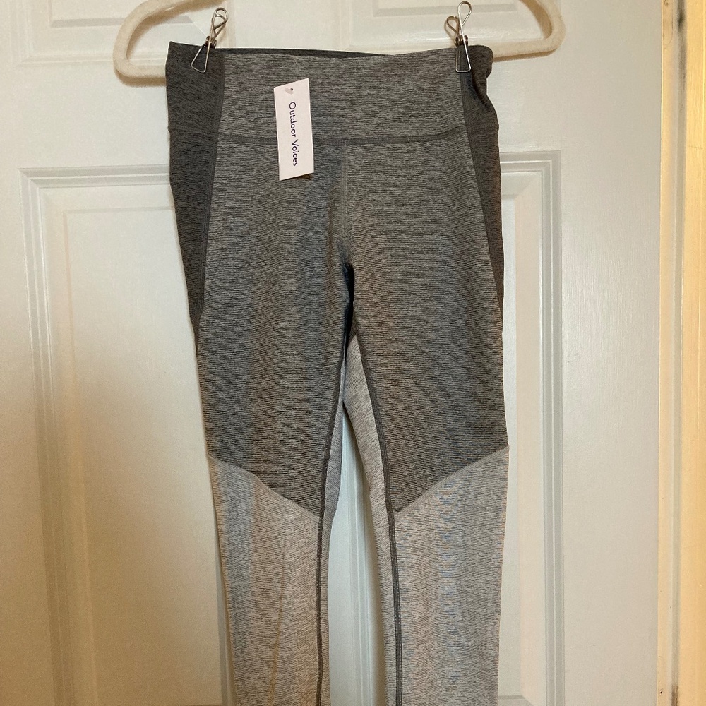 Outdoor Voices Tri tone 7/8 warmup legging